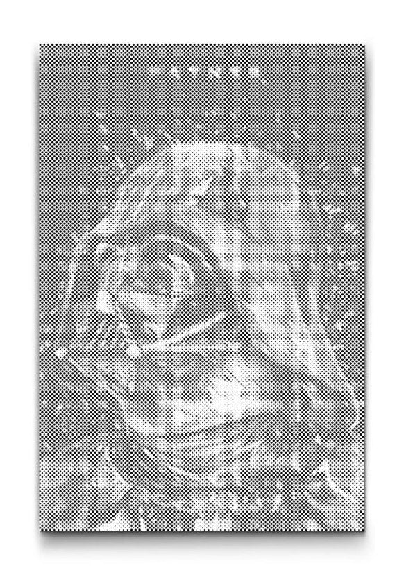 Darth Vader prickmålning dot painting Star Wars motiv prickkonst