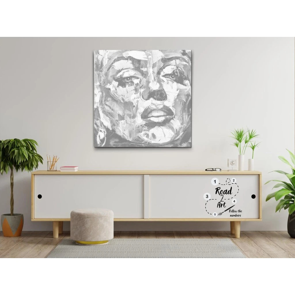 Marilyn Monroe Prickmålning | Dot Painting & Prickkonst