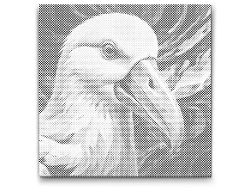 prickkonst fågelmotiv