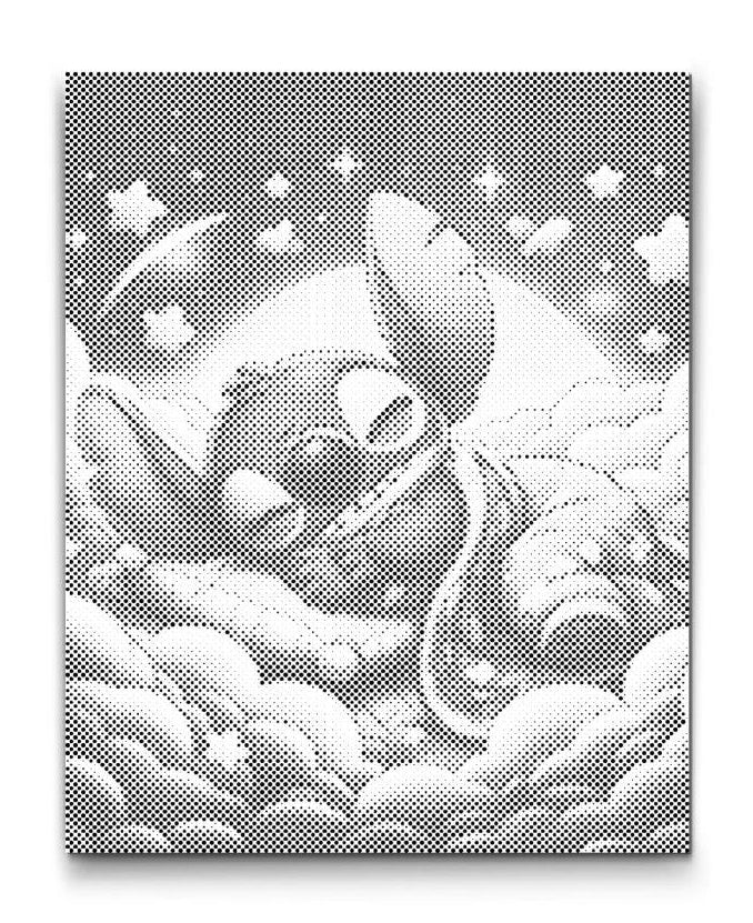 PRICKMÅLNING STITCH – DOT PAINTING-KIT MED MARKÖR