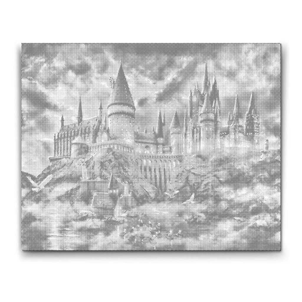 PRICKMÅLNING HOGWARTS – HARRY POTTER DOT PAINTING-KIT MED MARKÖR