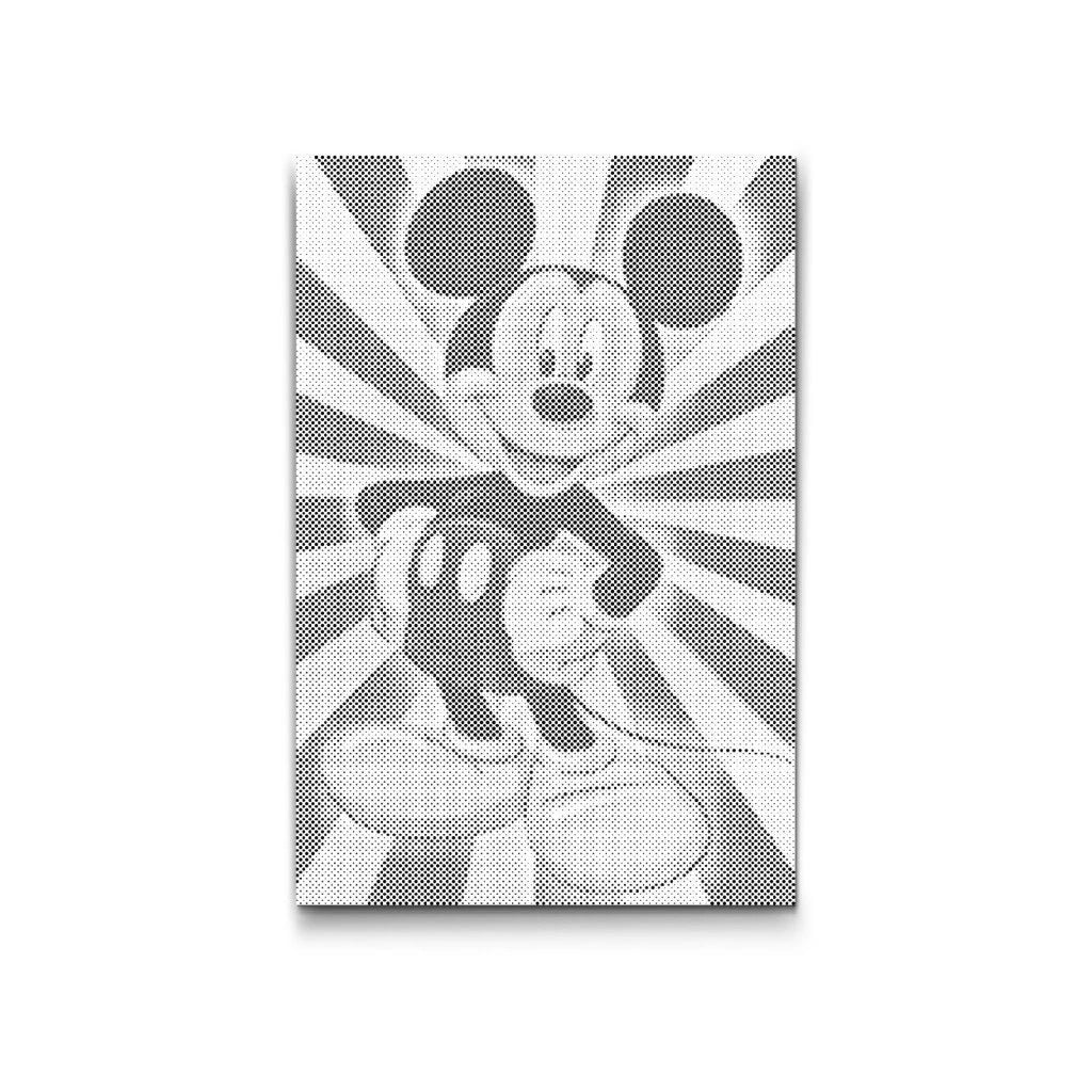 Prickmålning Mickey Mouse | Populärt Dot Painting-Kit