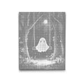 PRICKMÅLNING SPÖKE PÅ GUNGA – HALLOWEEN DOT PAINTING-KIT MED MARKÖR