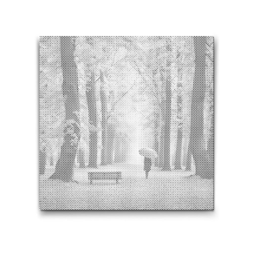 Höstskog prickmålning – dot painting prickkonst i höstens färger