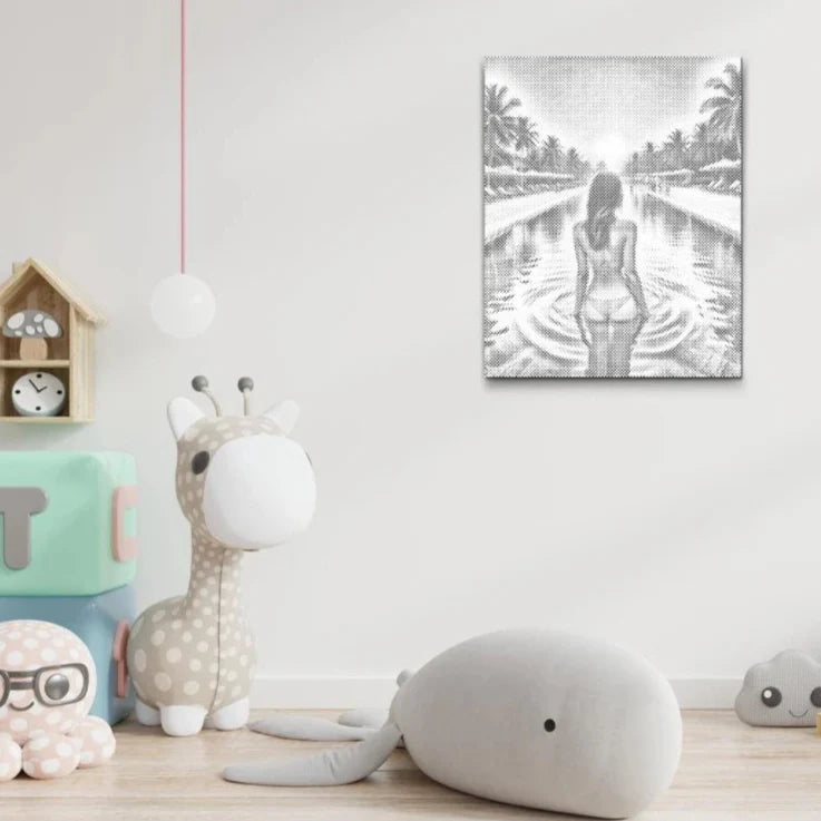 Sommarsemester Prickmålning | Dot Painting & Prickkonst