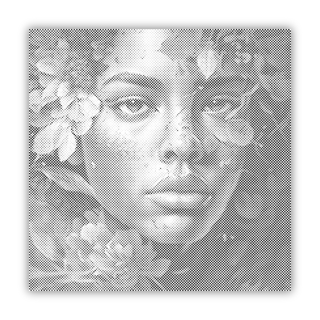 prickmålning sensuell kvinna tavla